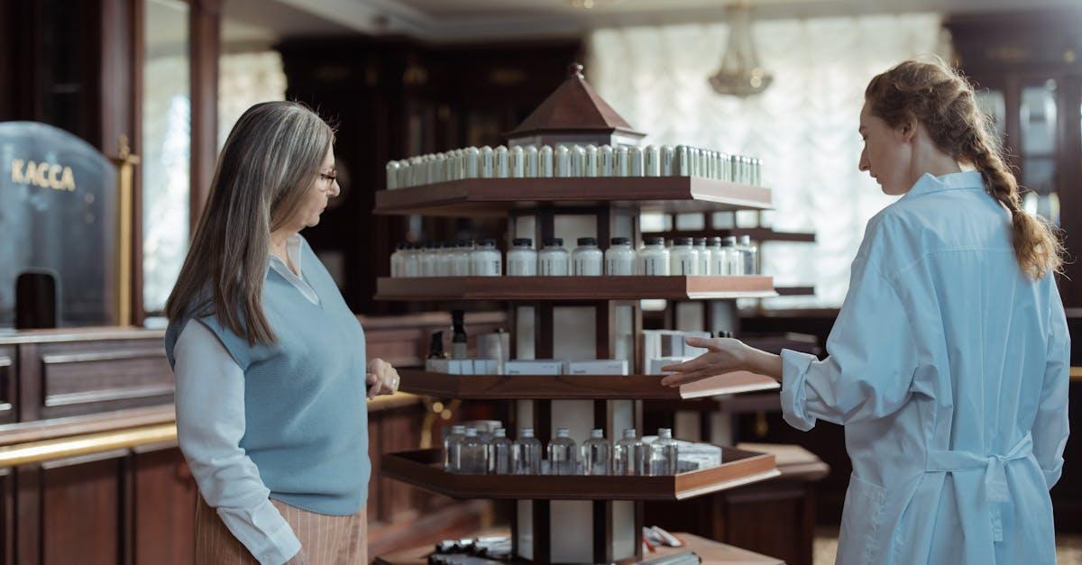 Pharmacist having a supportive conversation with a patient